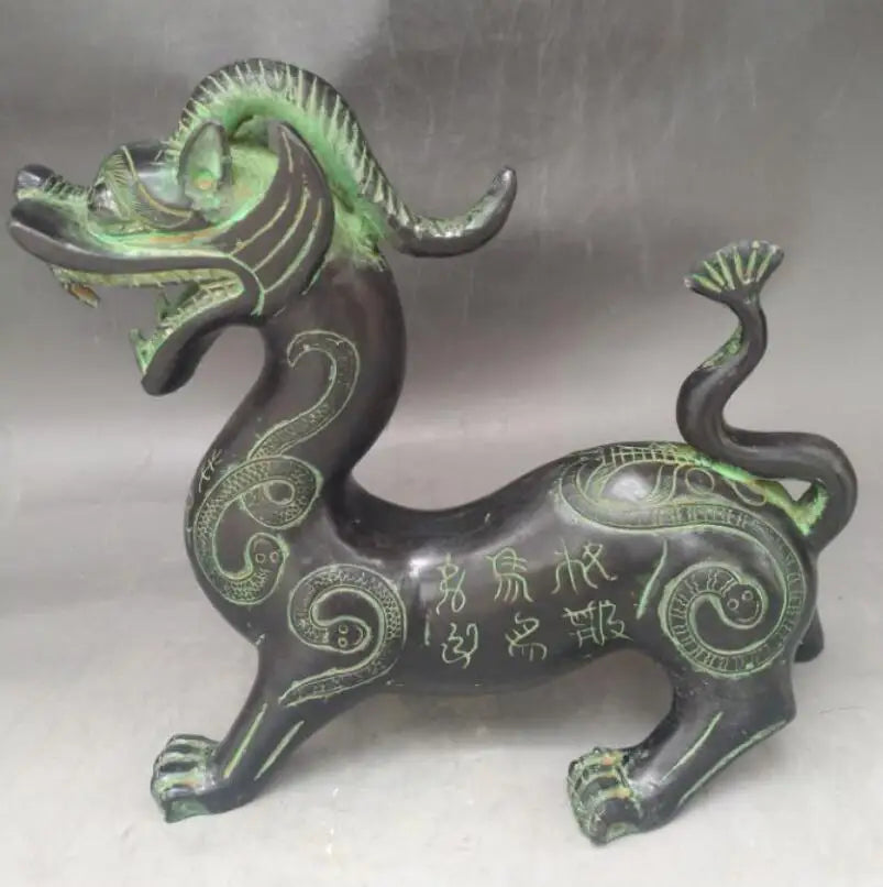 China bronze mythical wild animal crafts statue