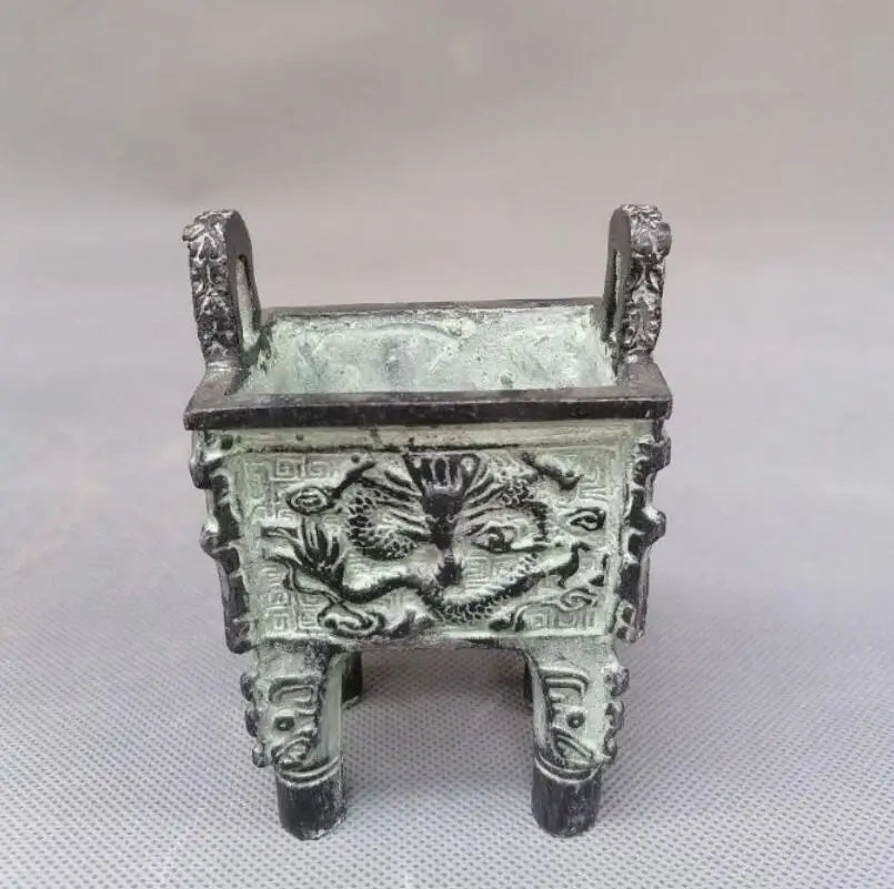 China bronze tripod small crafts statue