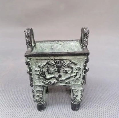 China bronze tripod small crafts statue