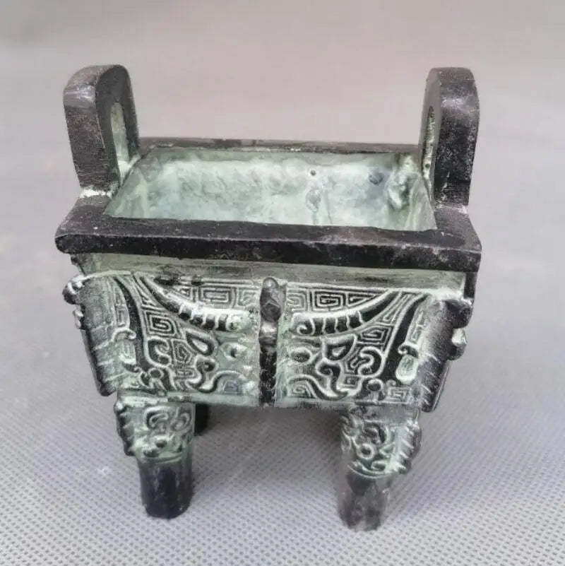 China bronze tripod small crafts statue