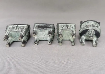 China bronze tripod small crafts statue