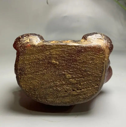 China imitation amber god of wealth crafts statue
