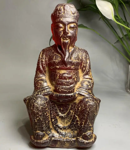 China imitation amber god of wealth crafts statue