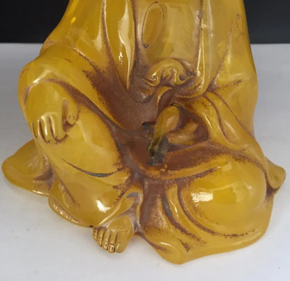 China imitation beeswax Guanyin bodhisattva crafts statue