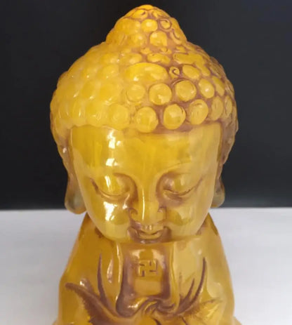 China imitation beeswax Sakyamuni crafts statue