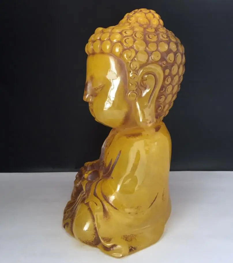 China imitation beeswax Sakyamuni crafts statue