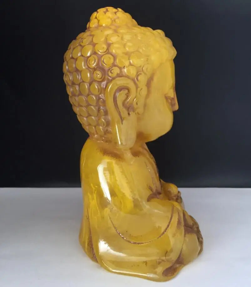 China imitation beeswax Sakyamuni crafts statue
