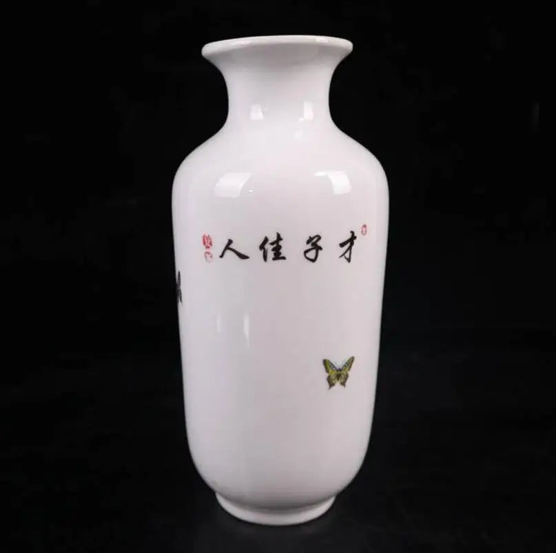 China seiko Pastel ceramic vase crafts statue
