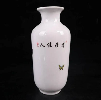 China seiko Pastel ceramic vase crafts statue