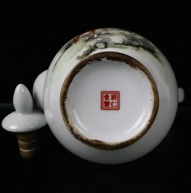 China seiko Pastel ceramic wine pot crafts statue