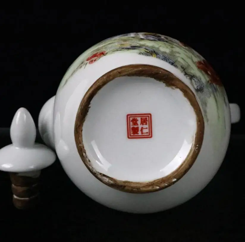 China seiko Pastel ceramic wine pot crafts statue