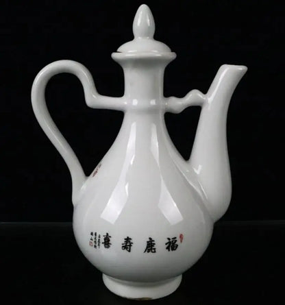 China seiko Pastel ceramic wine pot crafts statue