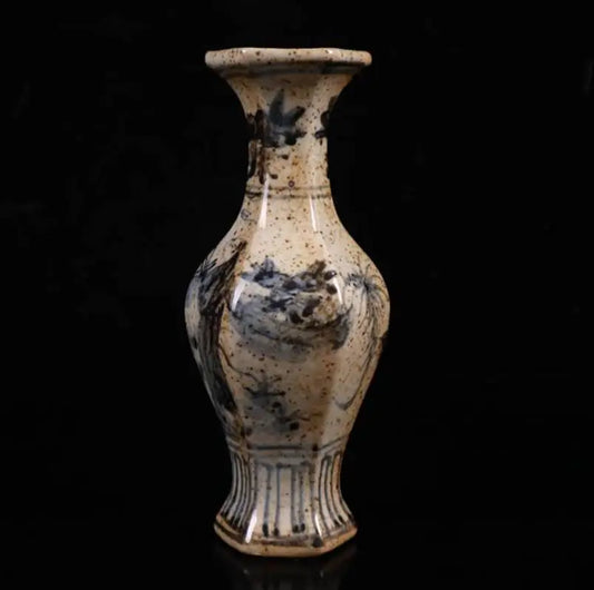 China seiko archaize Blue and white ceramic vase crafts statue