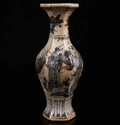 China seiko archaize Blue and white ceramic vase crafts statue