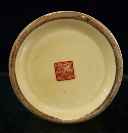 China seiko beauty female ceramic Brush pot crafts statue
