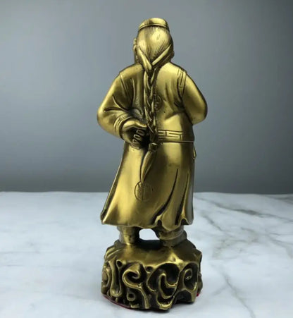 China seiko brass Big rich man crafts statue