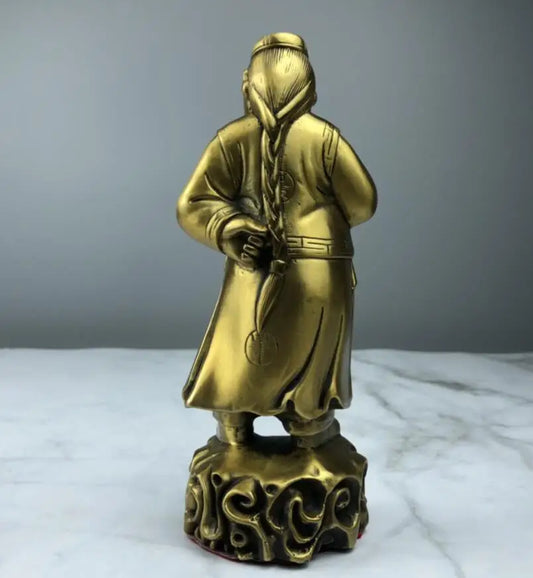 China seiko brass Big rich man crafts statue
