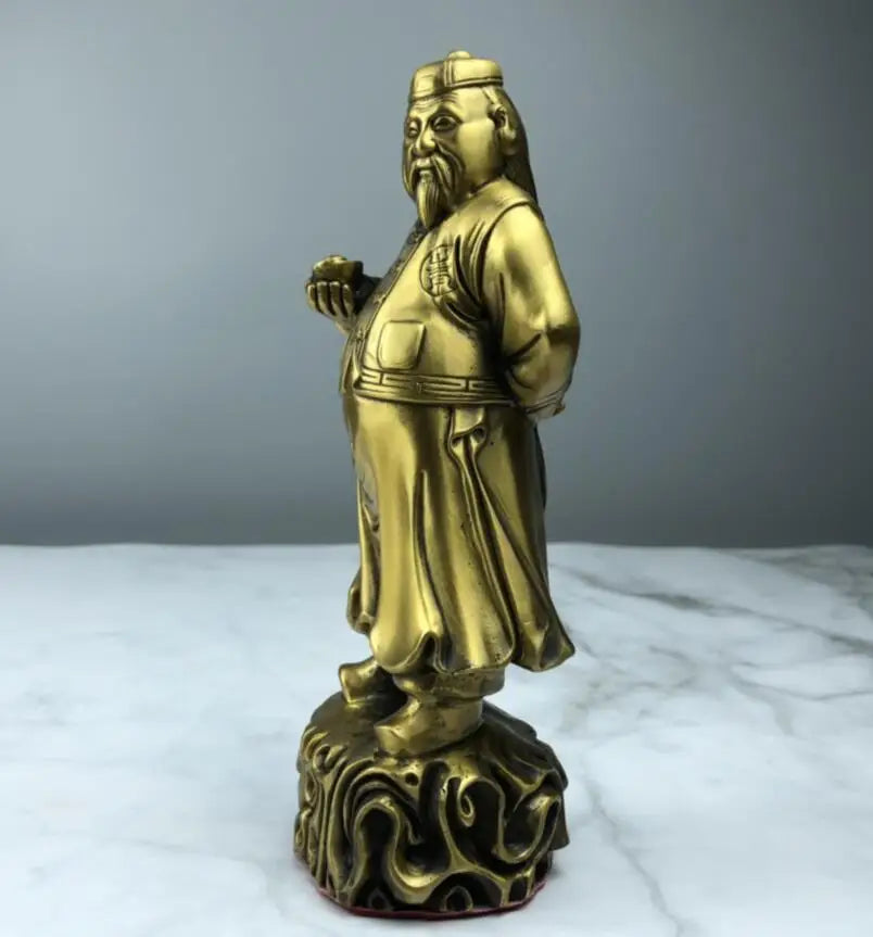 China seiko brass Big rich man crafts statue