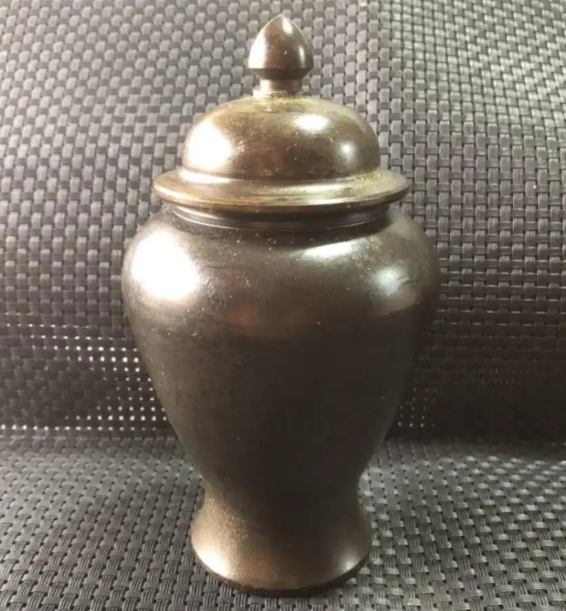 China seiko brass plus thick small jar crafts statue