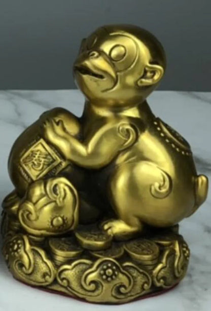 China seiko brass twelve zodiac crafts statue