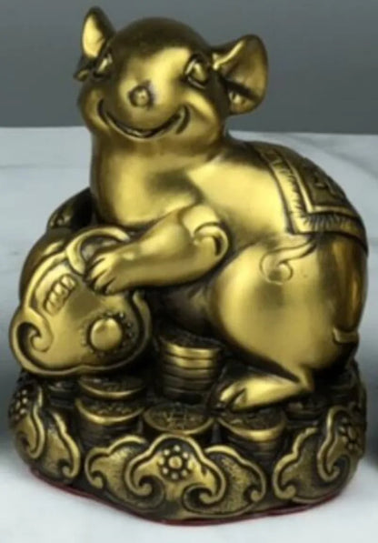 China seiko brass twelve zodiac crafts statue