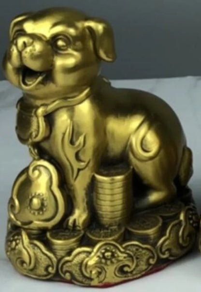 China seiko brass twelve zodiac crafts statue