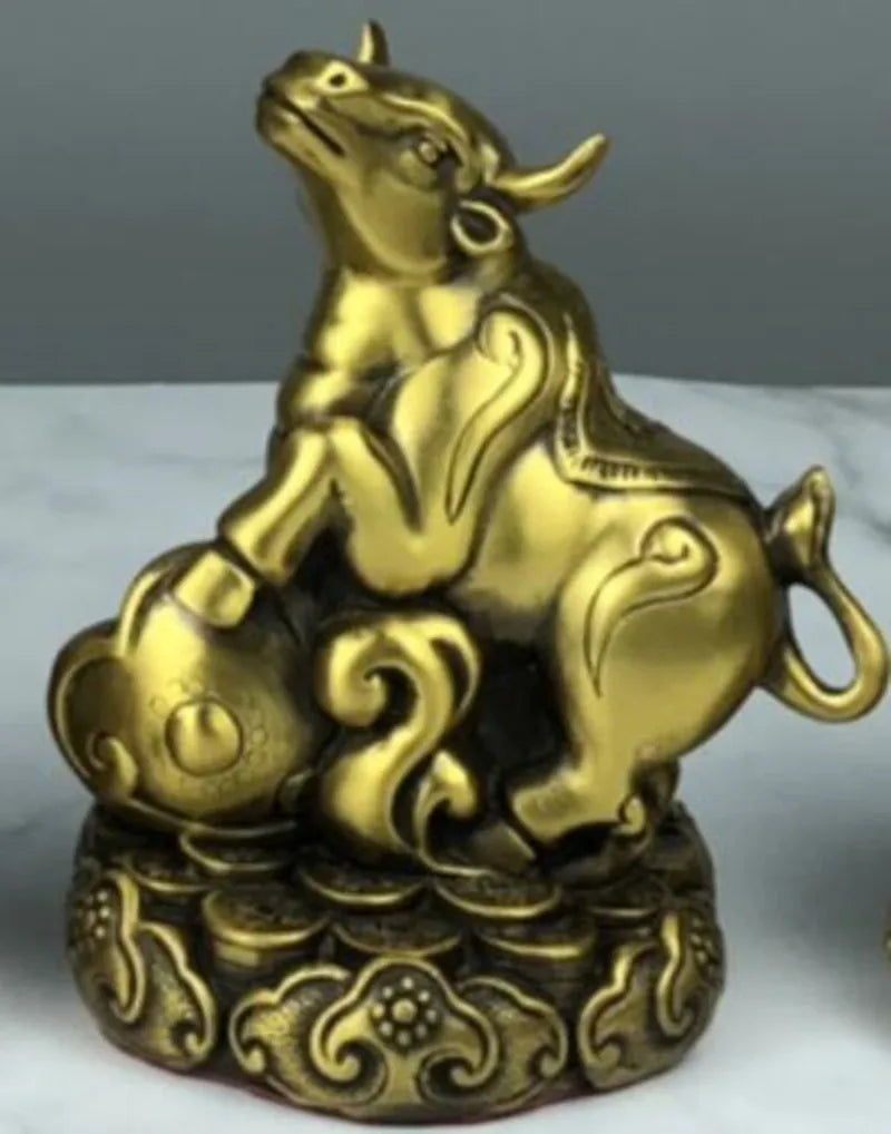 China seiko brass twelve zodiac crafts statue