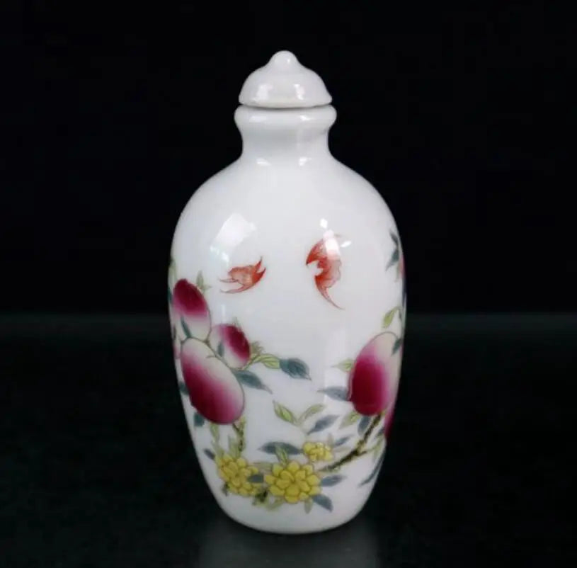 China seiko ceramic Snuff bottle small crafts statue