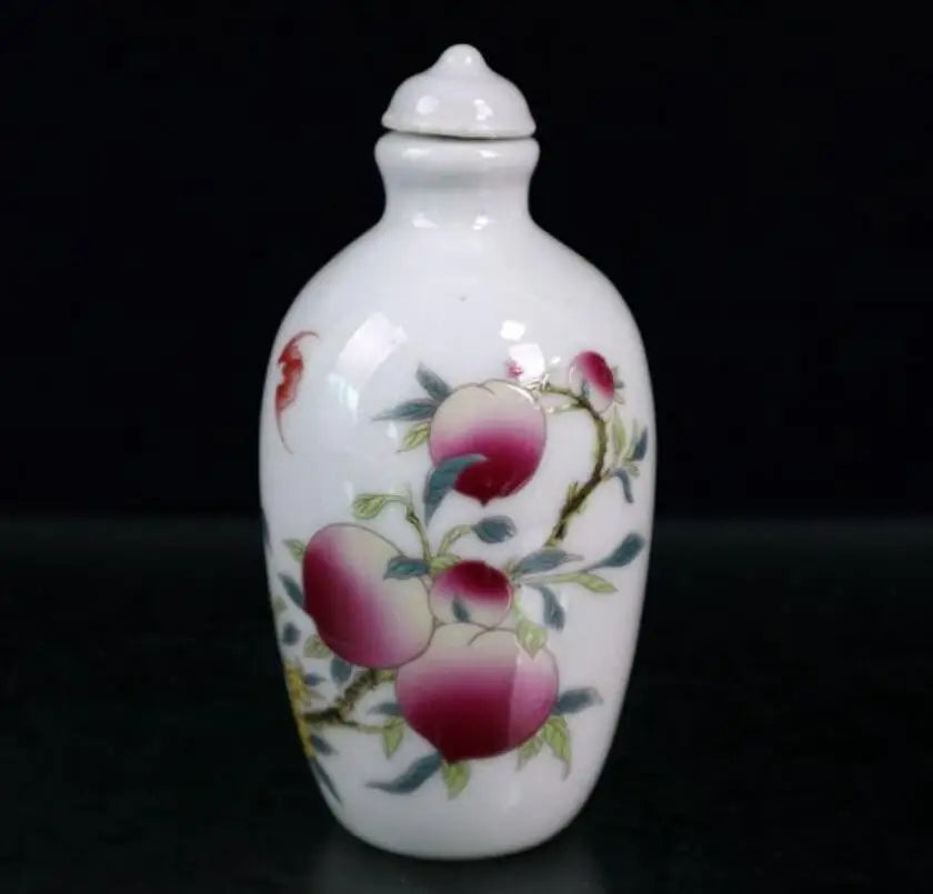China seiko ceramic Snuff bottle small crafts statue