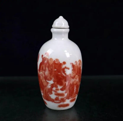 China seiko ceramic Snuff bottle small crafts statue