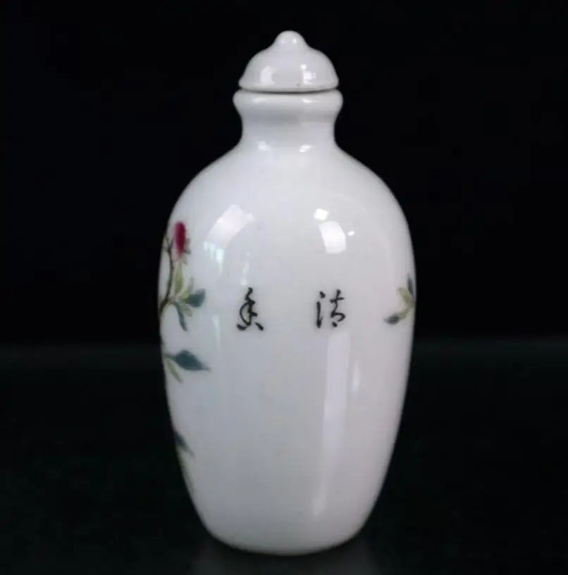 China seiko ceramic Snuff bottle small crafts statue