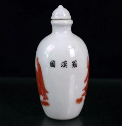 China seiko ceramic Snuff bottle small crafts statue