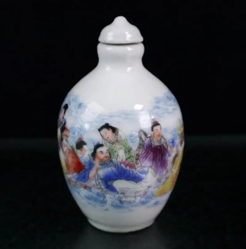 China seiko ceramic Snuff bottles crafts statue #2