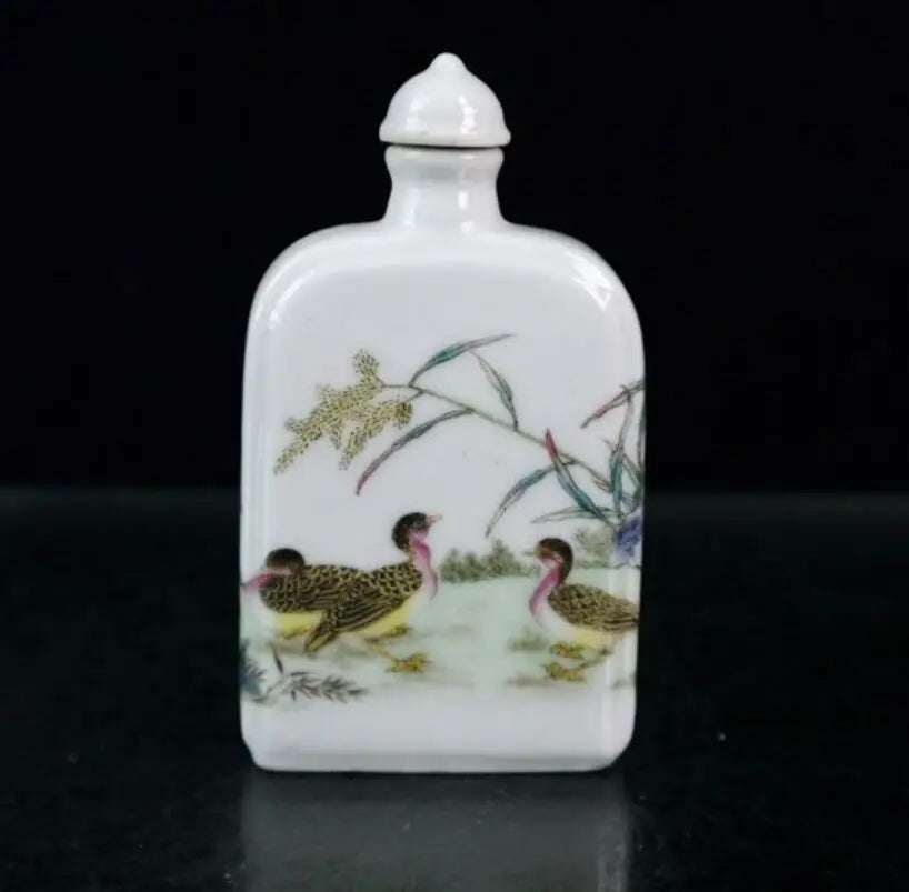 China seiko ceramic Snuff bottles crafts statue