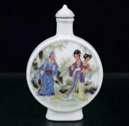 China seiko ceramic Snuff bottles crafts statue