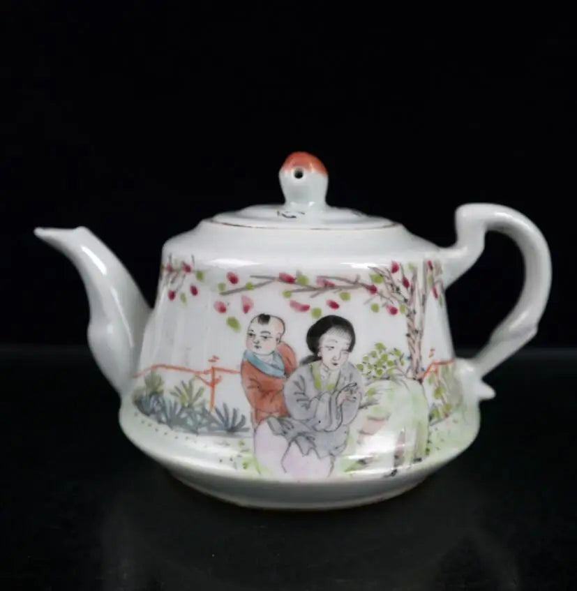 China seiko ceramic beauty teapot crafts statue