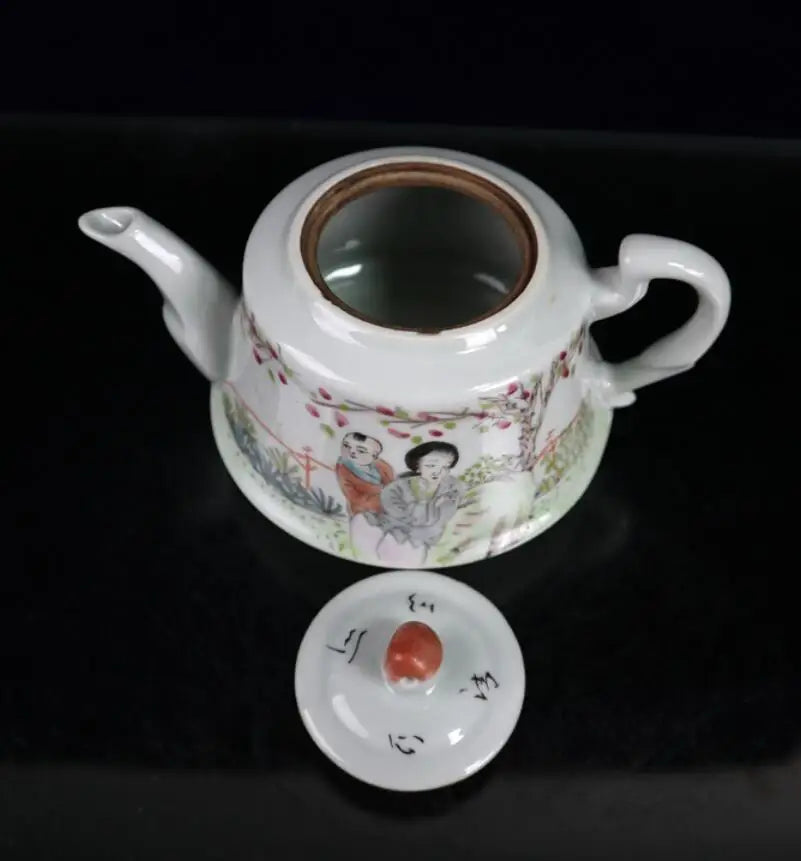 China seiko ceramic beauty teapot crafts statue