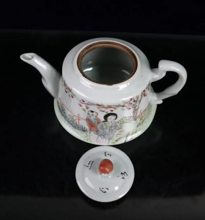 China seiko ceramic beauty teapot crafts statue