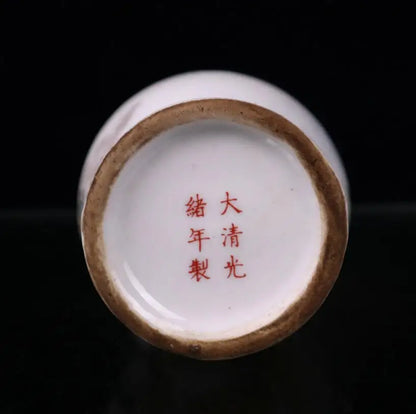 China seiko ceramic double ear vase crafts statue A pair