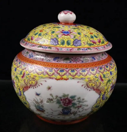 China seiko ceramic lid tank crafts statue