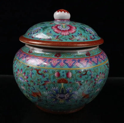 China seiko ceramic lid tank crafts statue