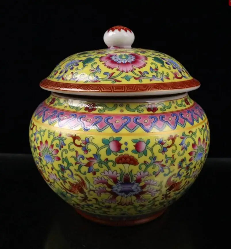 China seiko ceramic lid tank crafts statue