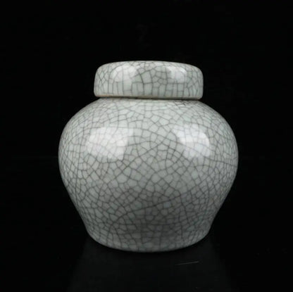 China seiko ceramic tea leaf tank crafts statue