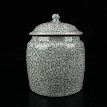 China seiko ceramic tea leaf tank crafts statue