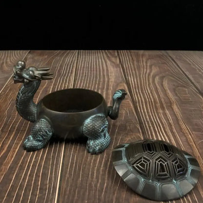 China seiko dragon turtle Incense burner crafts statue