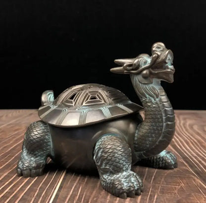China seiko dragon turtle Incense burner crafts statue