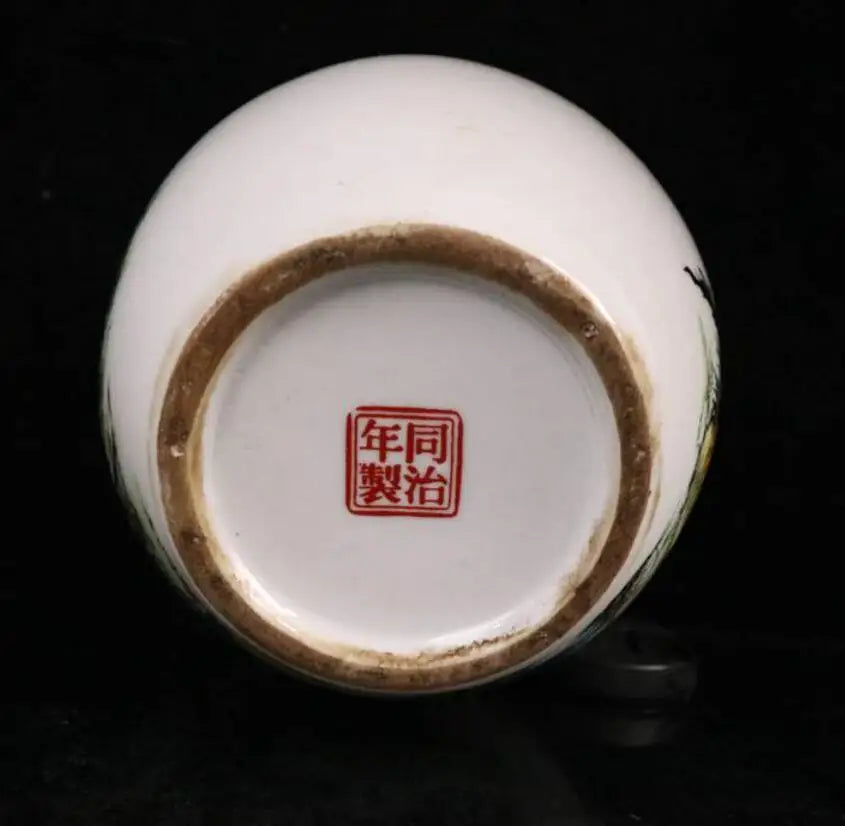 China seiko male chicken ceramic tank crafts statue
