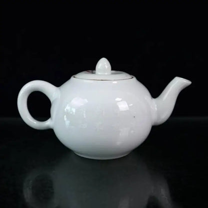 China seiko peach blossom ceramic teapot crafts statue