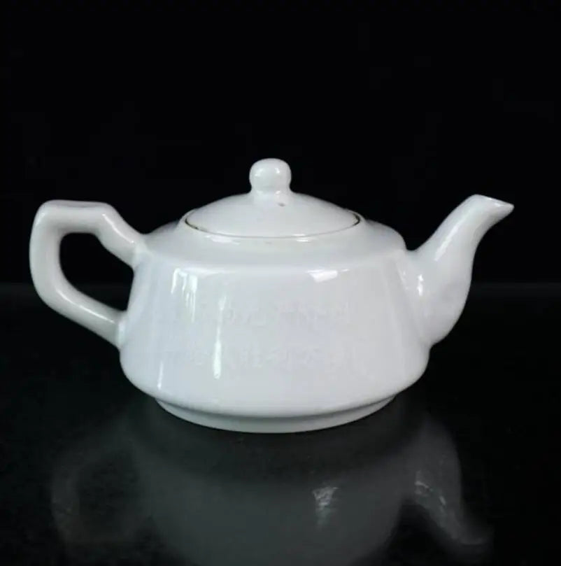 China seiko peach blossom ceramic teapot crafts statue