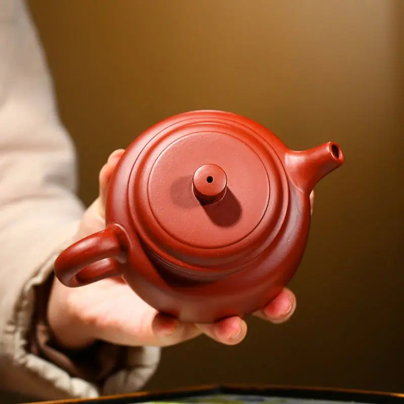 Chinese  250ml Yixing Purple Clay Teapot Chinese Handmade Kung Fu Zisha Tet Set Teaware